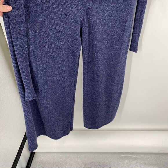 MTS Women’s V Neck Wide Leg Long Sleeve Knit Jumpsuit size S - Picture 4 of 4